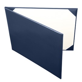MyGradDay Diploma Cover Diploma Holder Graduation Certificate Cover Smooth 8.5x11 Navy Blue