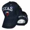 Unbranded Texas Don't Mess With Texas State Map Blue Jean