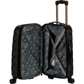 Rockland Melbourne Hardside Expandable Spinner Wheel Luggage, Lime, Carry-On 20-Inch