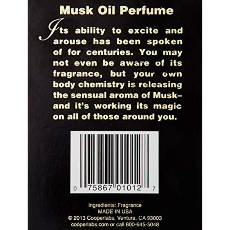 Cabot Labs Musk Oil 1/2 oz.