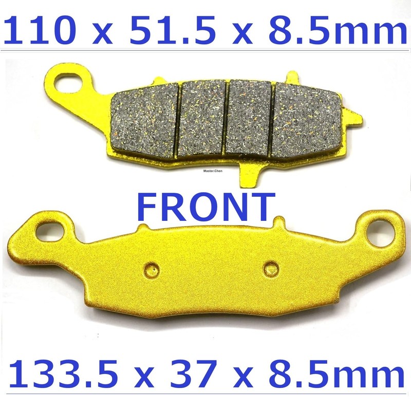 Master Chen Front Rear Brake Pads Brakes for Suzuki Katana