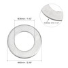 sourcing map 65mm x 36mm x 3mm Carbon Steel Flat