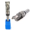 Sinoprotools Spiral Cutter 8 mm Shaft Up-Down Cut, Solid Carbide
