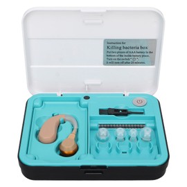 Digital Sound Aids Reduce Noise Hearing Enhancement Silicone Earplug Sound Amplifier Device with Cleaning Box