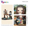 TOYMART Mini Blocks Cute Mona Lisa Building Set, 604PCS 3D
