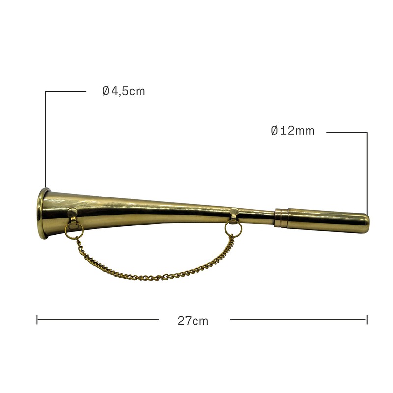 Sprenger Bent Horn Brass