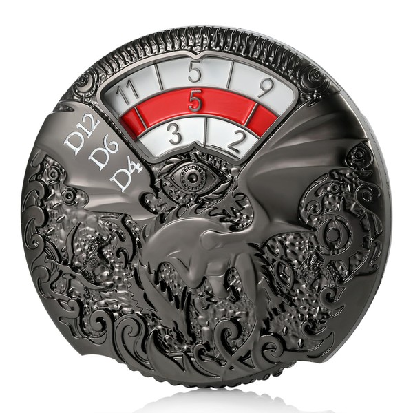 Roulette Spinner Dragons Dice DNDND 7-in-1 Spinner Metal D&D Dice