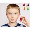 Fruidles Mini Soda Gummy Pop Candy Mix, Delicious Multicolor Fruit