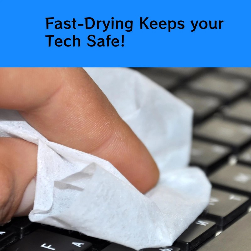 AUDIO - WIPES Alcohol Free Surface Cleaning Wipes 100 Count