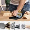 Cobalt Left Hand Drill Bit Set, 13Pcs High-Speed Steel Drills