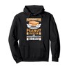 Fluffernutter Gear Marshmallow Peanut Butter Sandwich Pullover Hoodie