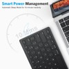 OMOTON Bluetooth Keyboard for Mac, Compact Wireless Keyboard Compatible with