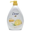 Dove Energize Body Wash, Grapefruit & Lemongrass 33.8 Ounce -HUGE