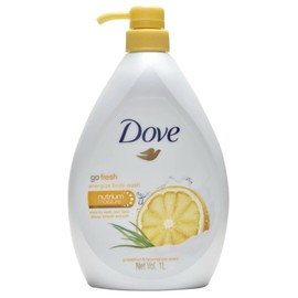 Dove Energize Body Wash, Grapefruit & Lemongrass 33.8 Ounce -HUGE 1 L PUMP