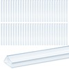 Innconee 50 Pcs Polycarbonate Greenhouse Panels U Connector Profile U