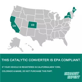 Unbranded For 2004 2005 2006 Toyota Sienna 3.3L FWD Front Exhaust Catalytic Converter