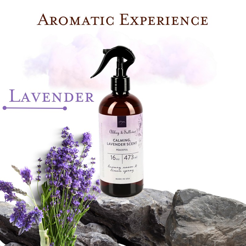 Abbey & Sullivan Linen Spray, Peaceful, 16 oz.
