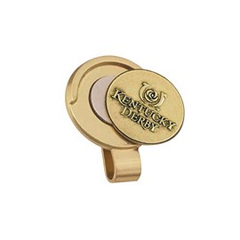 Indiana Metal Craft Brass Hat Clip with 3/4 inches Ball Marker IMC-Retail (Kentucky Derby)