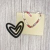 Heart Acrylic Bookmark - Color: Light Pink
