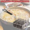 Taco Fryer Basket, 4 Shell Deep Fryer Taco Holder V-Shaped