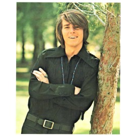 BOBBY SHERMAN 1970s color 8 x 10 photo ~ RARE find ~ Getting Together ~ VINTAGE