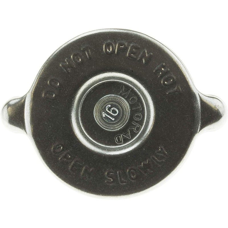 MotoRad Tapa de Radiador T-16, Plateado
