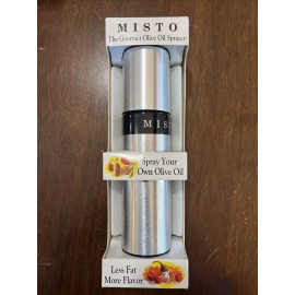 MISTO Gourmet Olive Oil Pump Sprayer NIB Brushed Aluminum