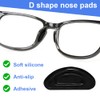 Eye Glasses Nose Pads Non Slip, 20 PCS Adhesive Silicone