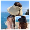 YOUNTOON Sun Hats for Women Wide Brim Beach Hat Straw