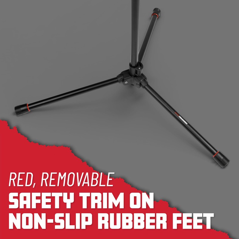 Gator Frameworks Lightweight Tripod Mic Stand with Single Section Boom,