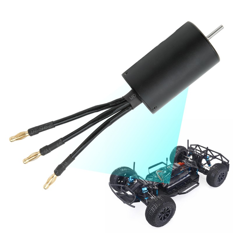 Surpass 3660 Waterproof 4 Pole Brushless Motor RC Car Replacement