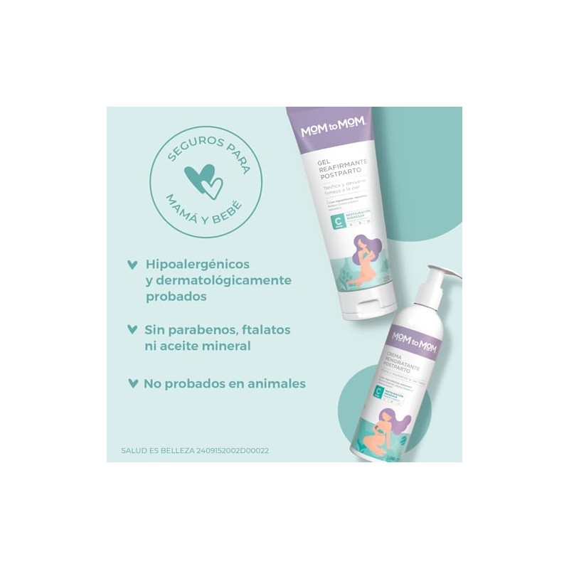 MOM to MOM Kit Firmeza y Rehidratación Postparto