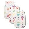 KaWaii Baby Wearable Blanket Sleep Sack, 2-layer 100% Muslin Jacquard