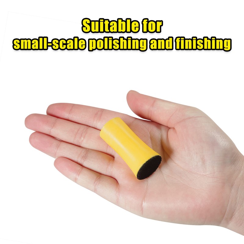 SPEEDWOX 3 Pack 1" Hand Sanding Blocks Mini Hook and