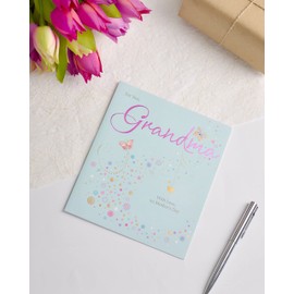 UK Greetings Mother's Day Card for Grandma - Butterflies Design