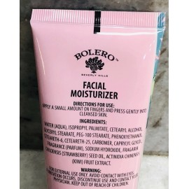 Bolero Ship N 24 Hours. New-Bolero Strawberry Seed/Kiwi Facial Moisturizer 3 fl oz.