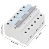 400VAC Dual Power Manual Transfer Switch 35mm DIN Rail Mount