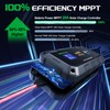 20A 12V/24V MPPT Wireless Solar Charge Controller, Bateria Power Intelligent