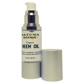 Organic Neem Oil; 100% Pure Oil For Skin, Nails and Hair. Use for also to Moisturize Hair & Scalp (1oz Neem Oil)