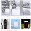Door Sensor, 433Mhz Wireless Magnetic Door Sensor Door Window Alarm