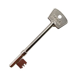 Radar Key for Disabled Toilet Access Easy Turn Facilities Grip Chrome