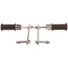 Emgo FOOT PEGS PASSENGER CLAMP ON FOLDING