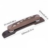 Adjustable Rosewood Bridge Repair Part Accessory for 6 String Jazz