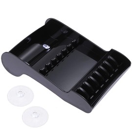 Rubonarie Scissor Case, Standing Tray, Scissors, Haircut Scissors, Plastic, Hairdresser, Black