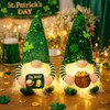 St. Patrick’s Day Gnomes Decoration, 2 Pack 11.4 Inch –