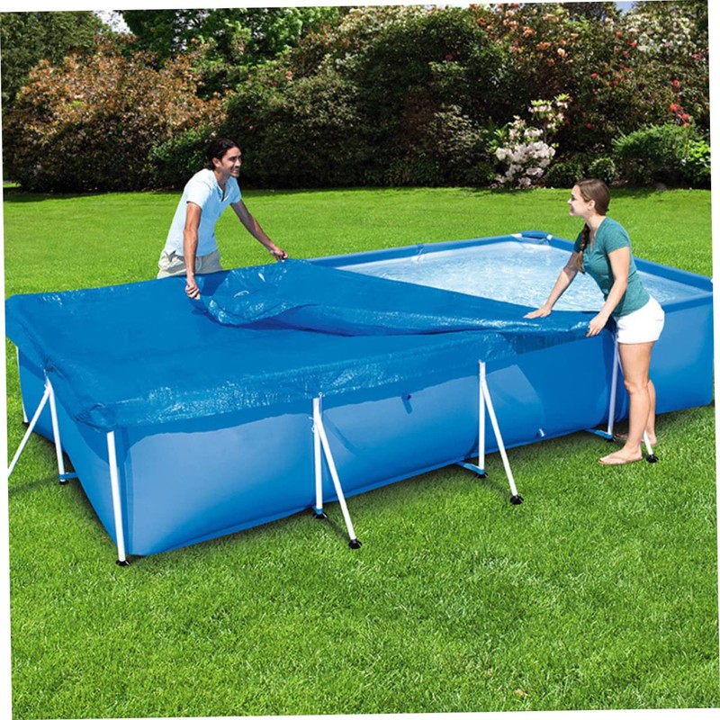CAXUSD Pe Fabric Weaving Pool Cover Rain and Dustproof Floor