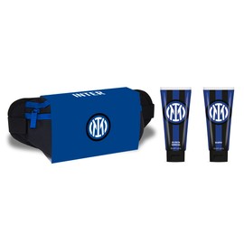 Naturaverde Inter Gift Set 2023 "Belt Bag", Gift Box with Shampoo 100 ml, Shower Gel 100 ml and Belt Bag with Inter Logo