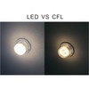 Silverlite Legental 10W LED Puck, GU24 Squat Light Bulb, 18w
