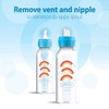 Dr. Brown's Options+ Narrow Bottle to Sippy Baby Bottle Start