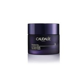 Caudalie Premier Cru Skin Barrier Rich Moisturizer with Bio Ceramides and Hyaluronic Acid, Deeply Moisturizing Face Cream, Refillable 1.6 oz